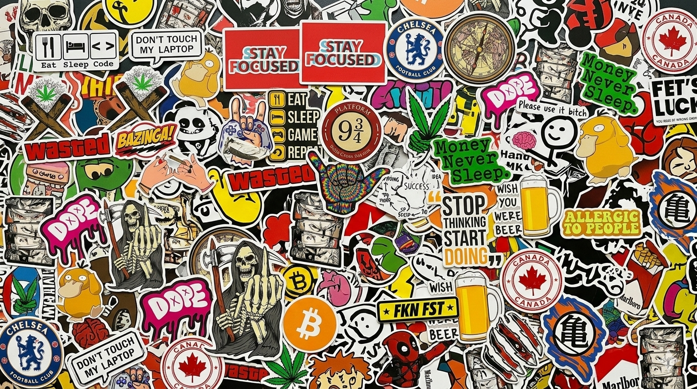 STICKITUP Canada waterproof vinyl stickers