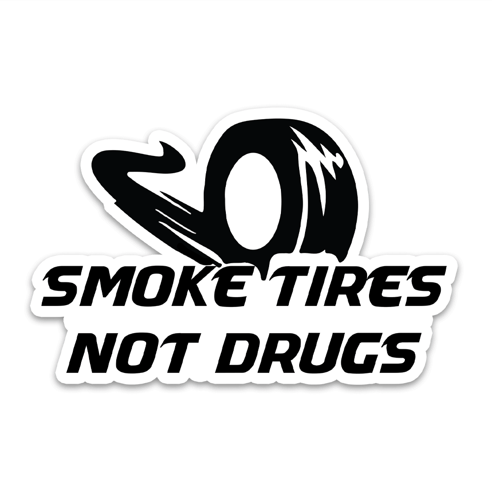 Smoke Tires Bumper Sticker - Bumper Stickers | STICK IT UP