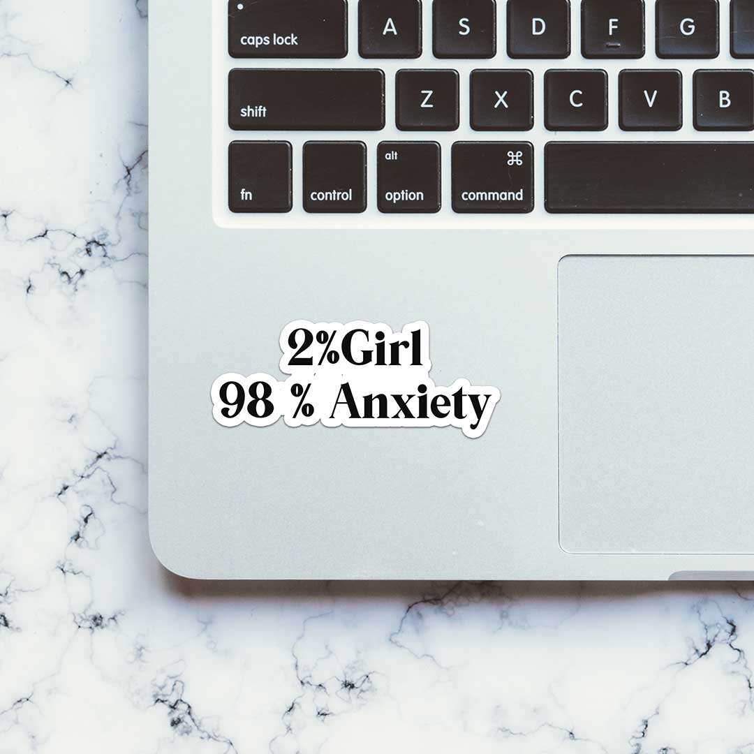2 % Girl Sticker - Stickers | STICK IT UP