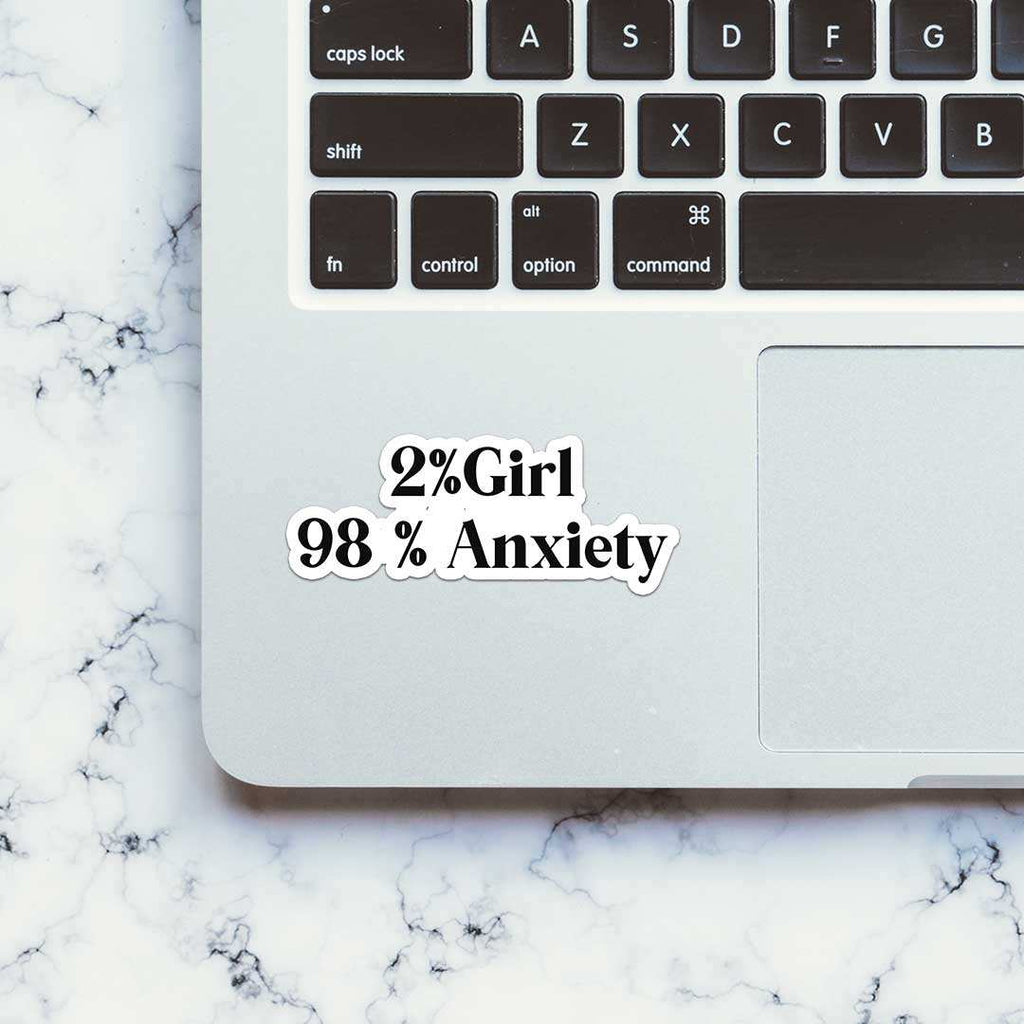 2 % Girl Sticker - Stickers | STICK IT UP