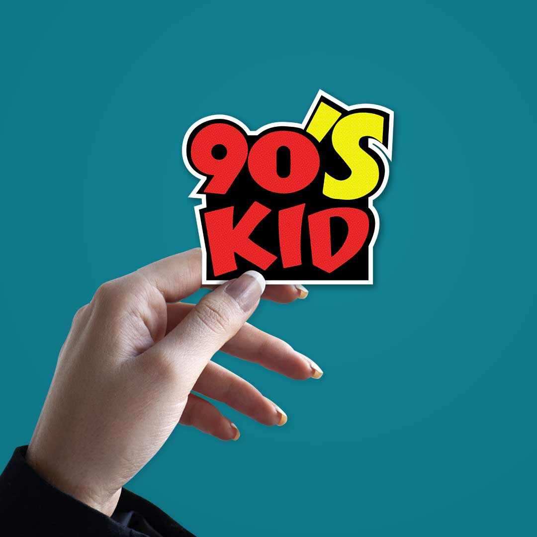 90's Kid Sticker - Stickers | STICK IT UP