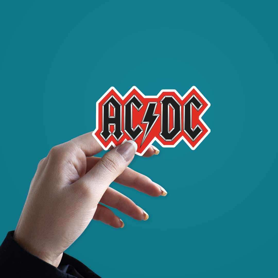 AC DC sticker - Stickers | STICK IT UP