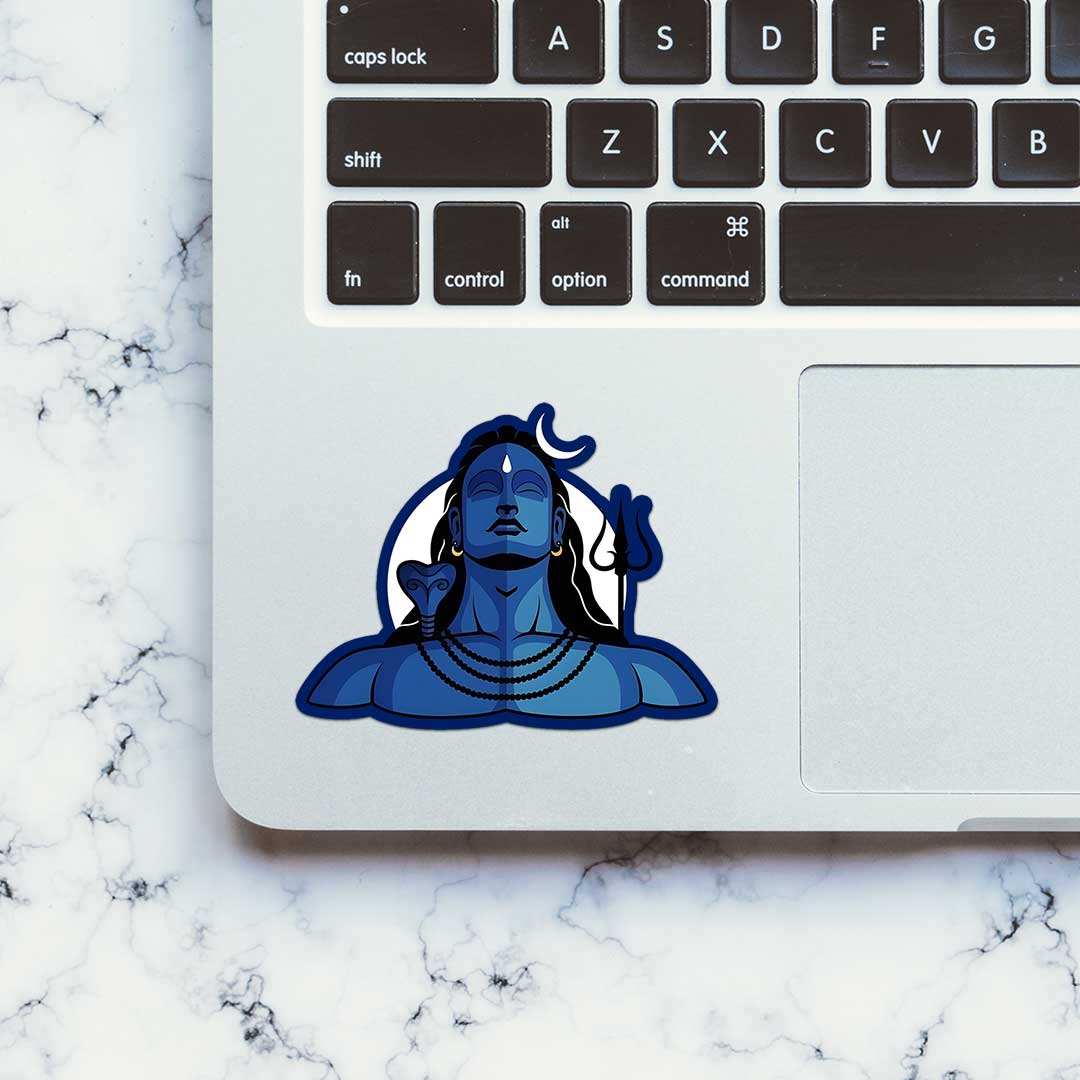 Adiyogi Shiva Sticker - Stickers | STICK IT UP
