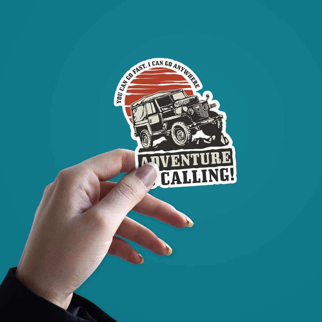 Adventure is calling Sticker - Stickers | STICK IT UP