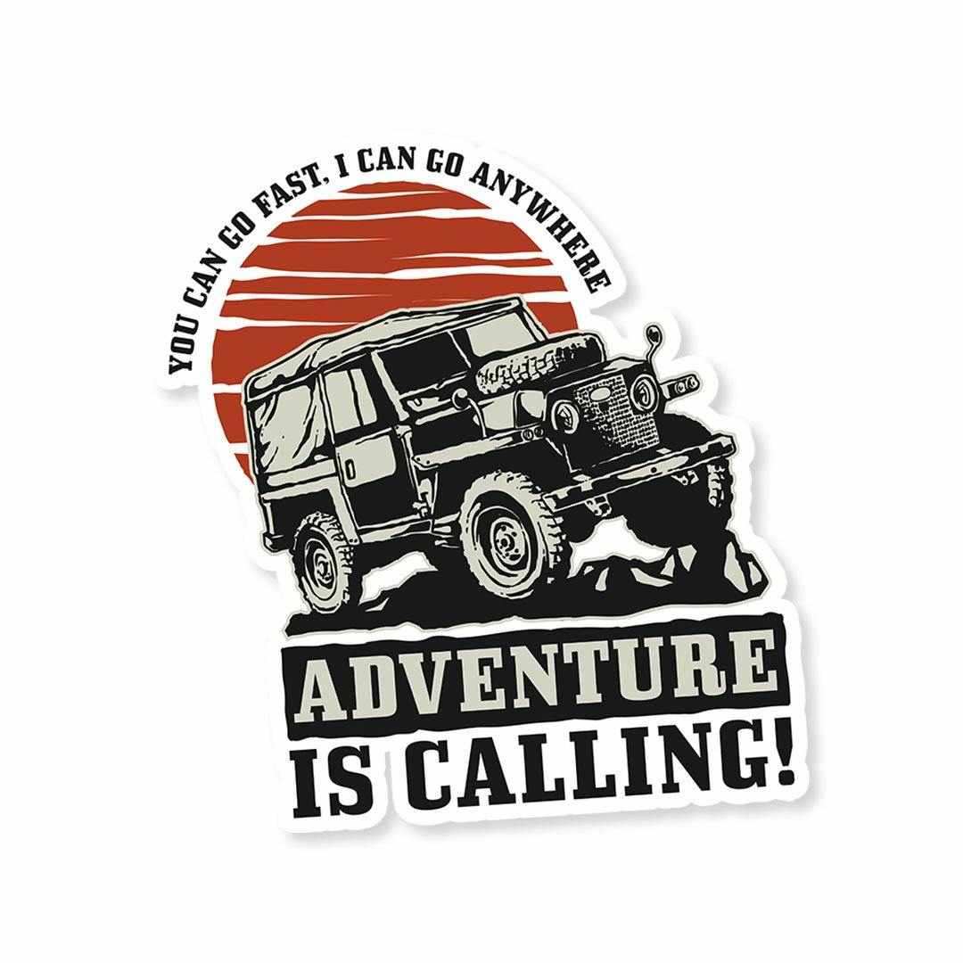 Adventure is calling Sticker - Stickers | STICK IT UP