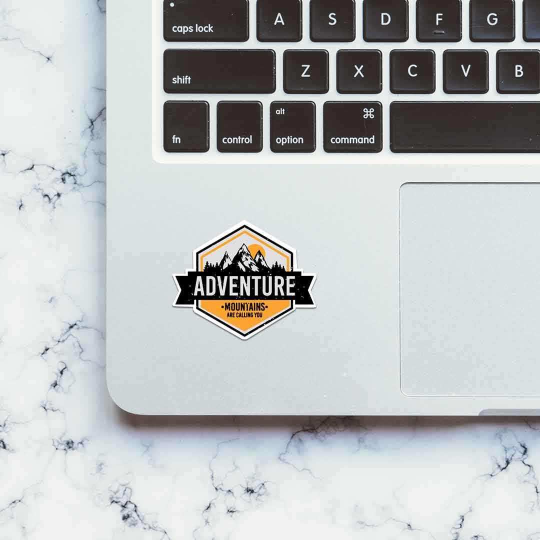 Adventure Mountains Are Calling Sticker - Stickers | STICK IT UP