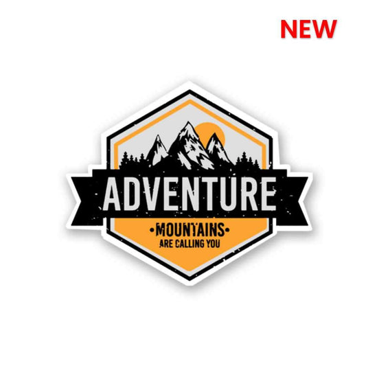 Adventure Mountains Are Calling Sticker - Stickers | STICK IT UP