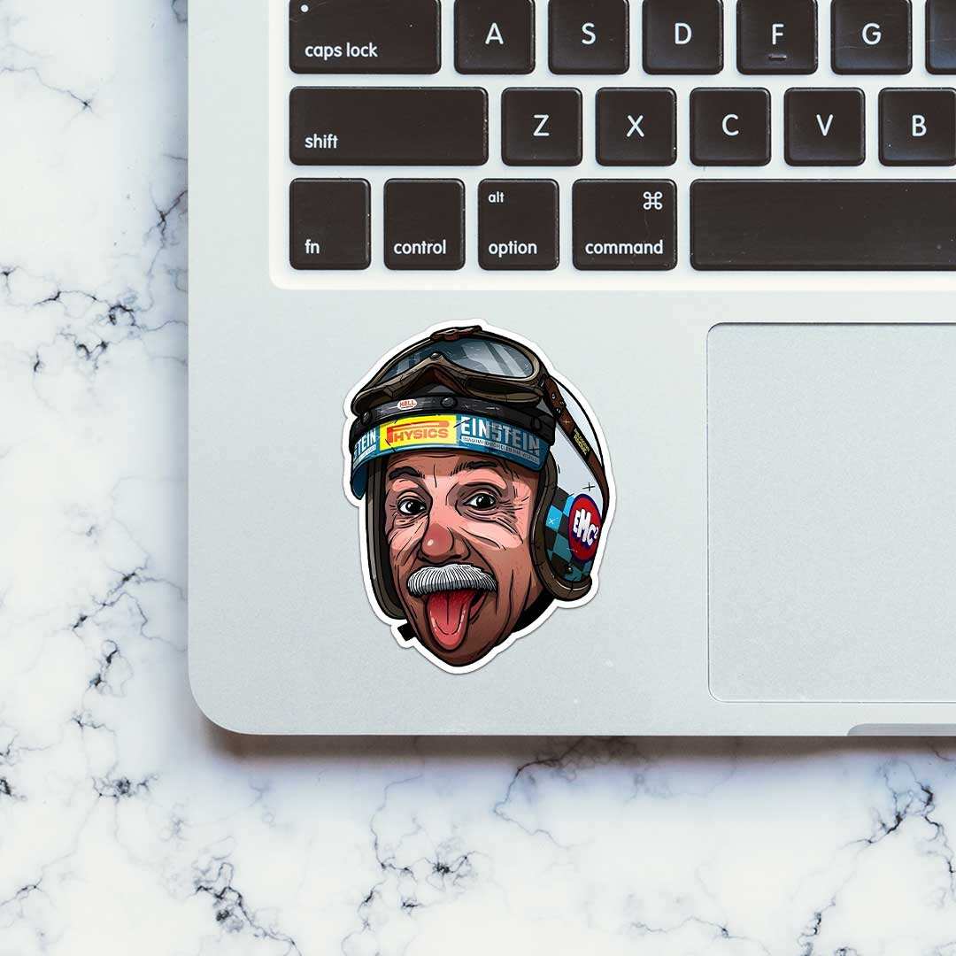 Albert Einstein Sticker - Stickers | STICK IT UP