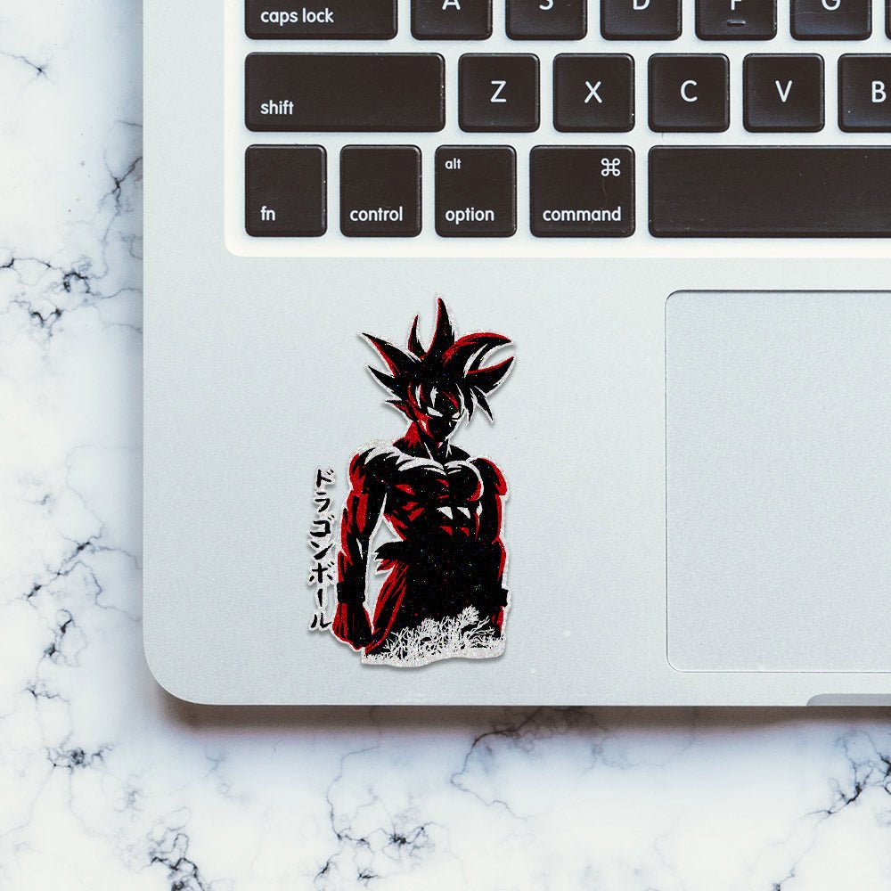 Angry Warrior Glitter Sticker - Glitter Stickers | STICK IT UP