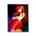 Red-Haired Anime Girl Holographic Stickers - Holographic Stickers | STICK IT UP