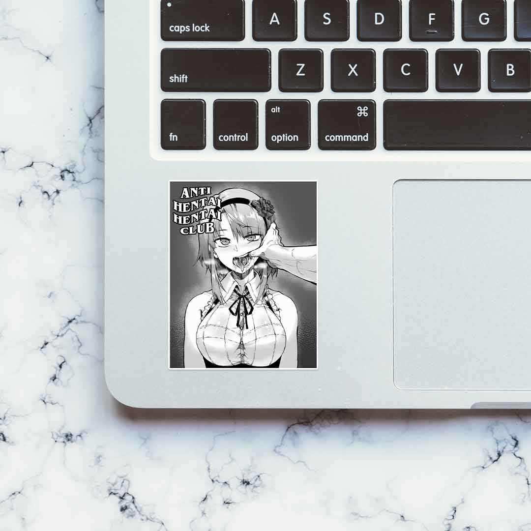 Anti Hentai Hentai Club sticker - Stickers | STICK IT UP