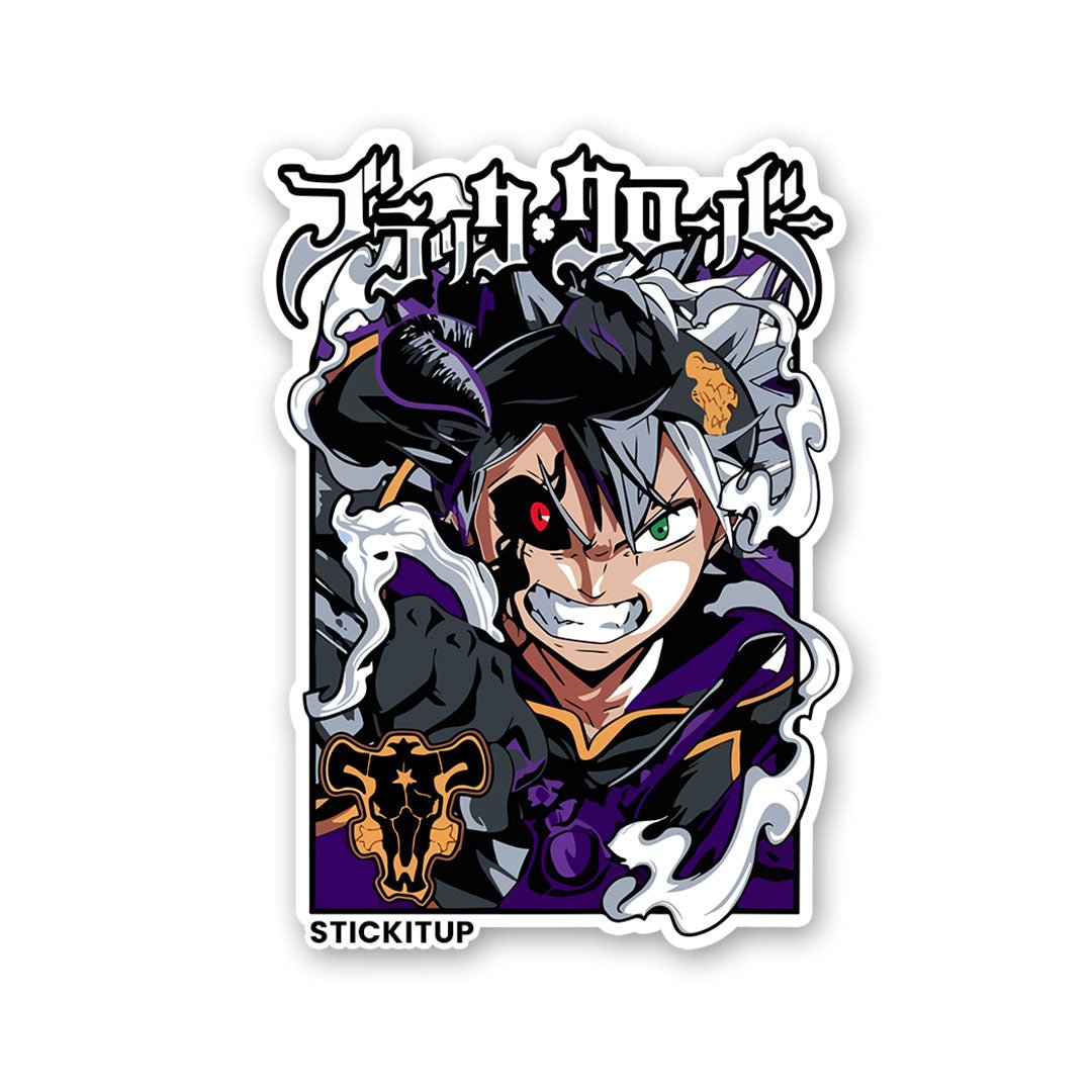 Asta The Devil Mode Sticker - Stickers | STICK IT UP