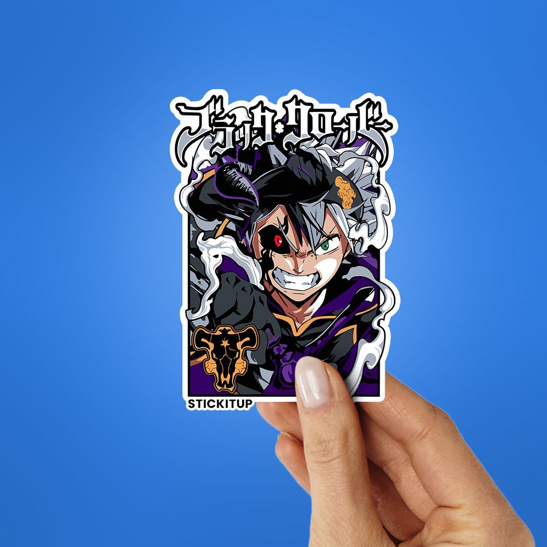 Asta The Devil Mode Sticker - Stickers | STICK IT UP