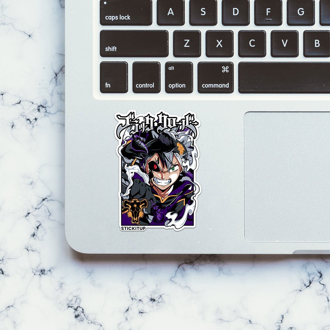 Asta The Devil Mode Sticker - Stickers | STICK IT UP