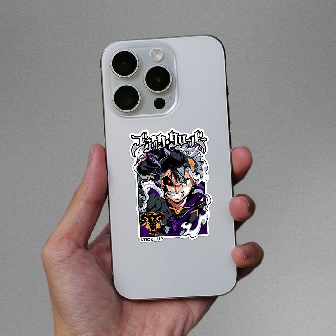 Asta The Devil Mode Sticker - Stickers | STICK IT UP