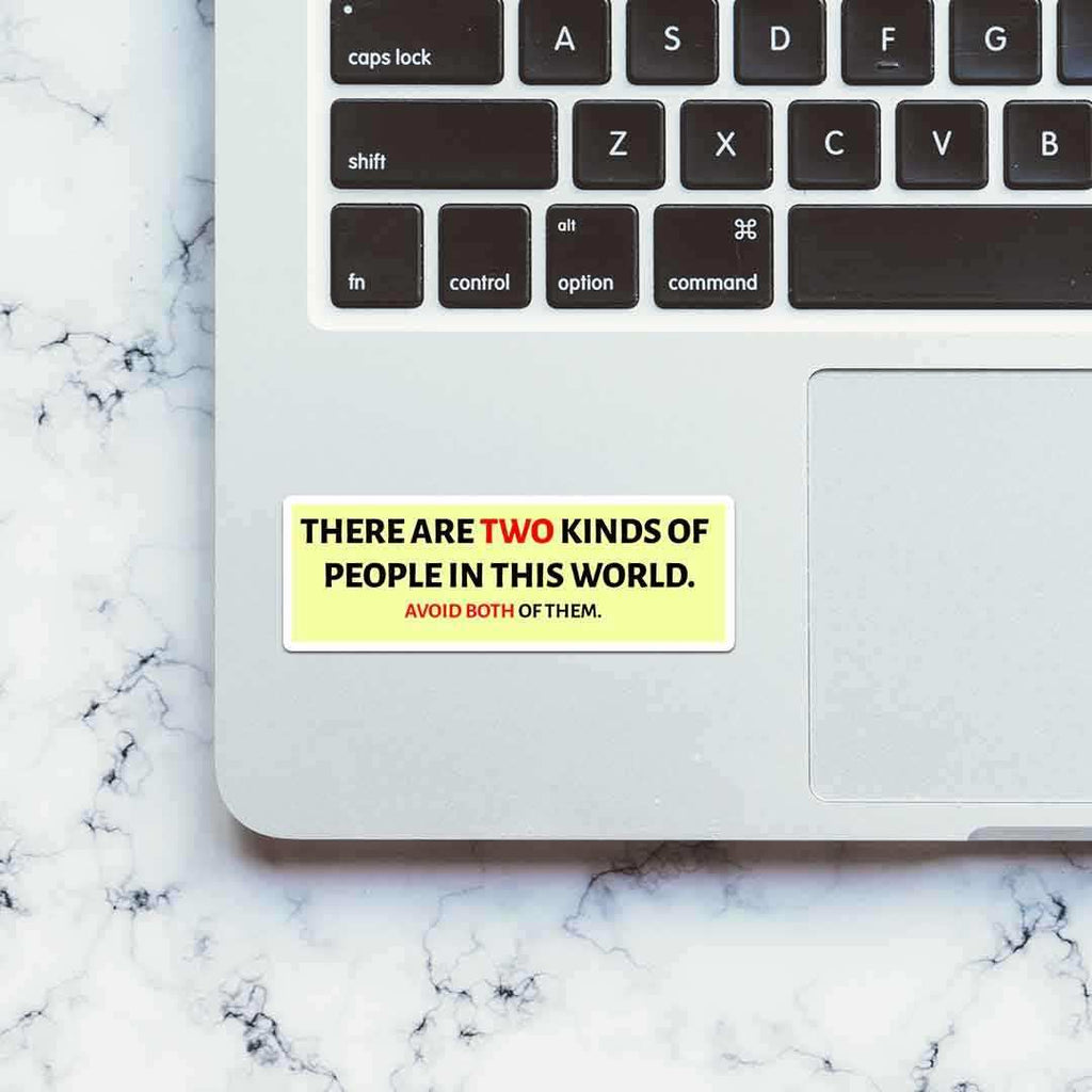 Avoid both of them Sticker - Stickers | STICK IT UP