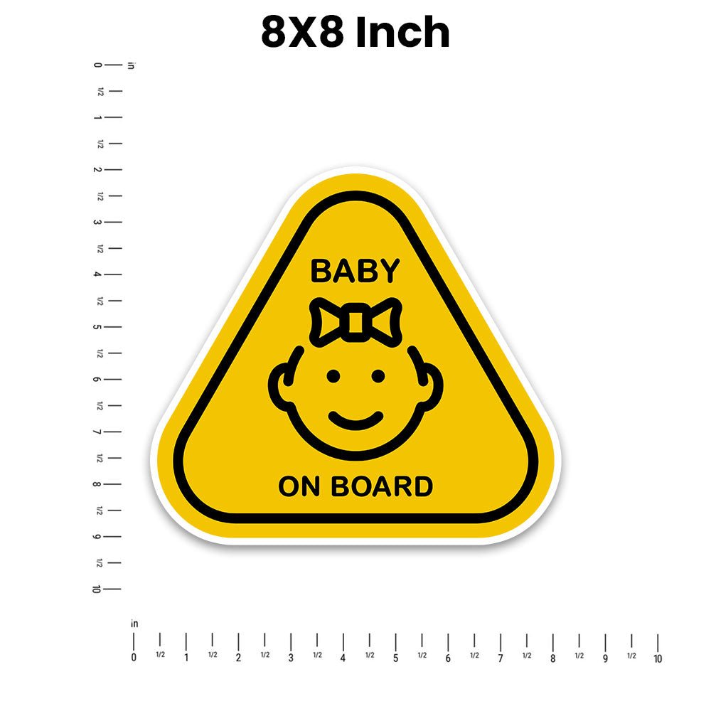 Baby On Board Bumper Sticker - Bumper Stickers | STICK IT UP