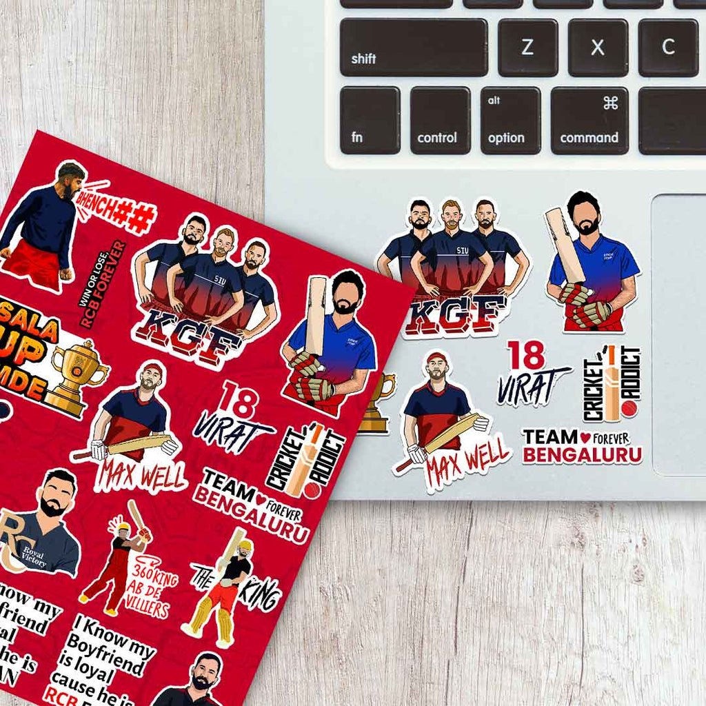 Bangalore Mini Sticker Sheet waterproof vinyl decal for laptop, bike, car & bottle