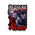 Demon Warrior Glitter Sticker - Glitter Stickers | STICK IT UP