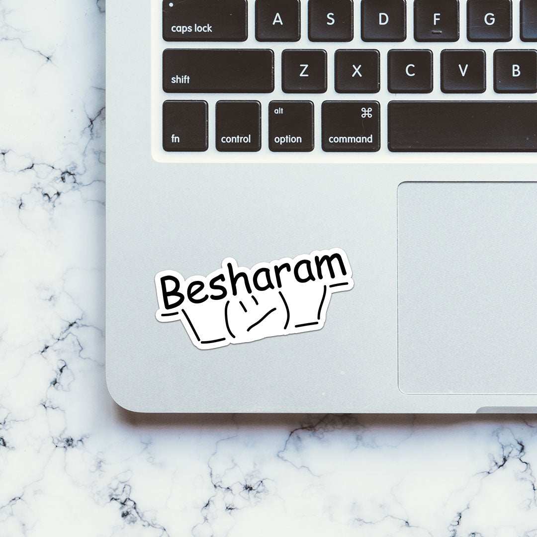 Besharam Sticker - Stickers | STICK IT UP