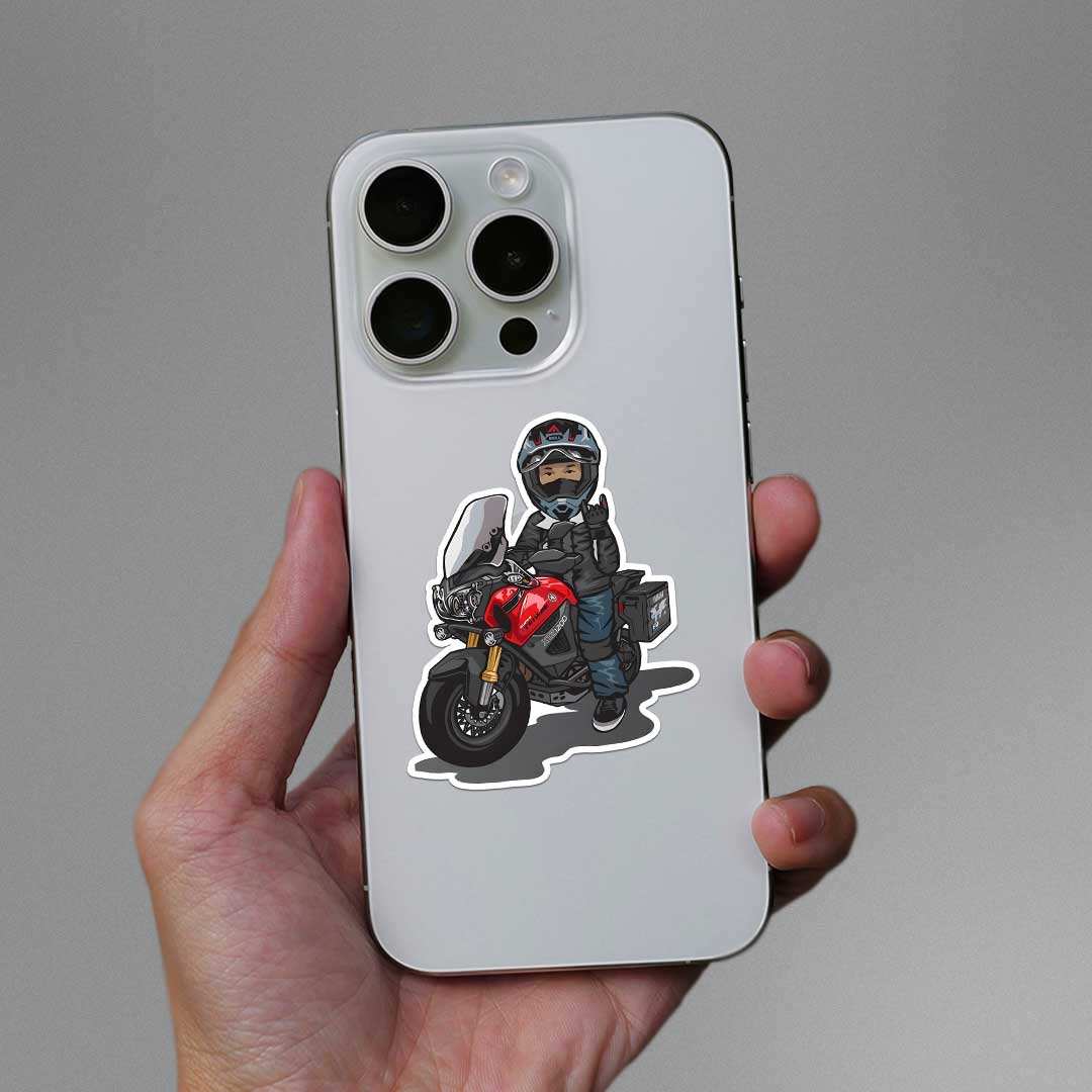 Biker Boy Sticker - Stickers | STICK IT UP