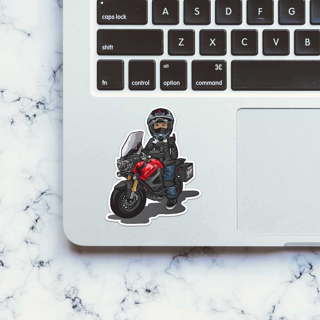 Biker Boy Sticker - Stickers | STICK IT UP