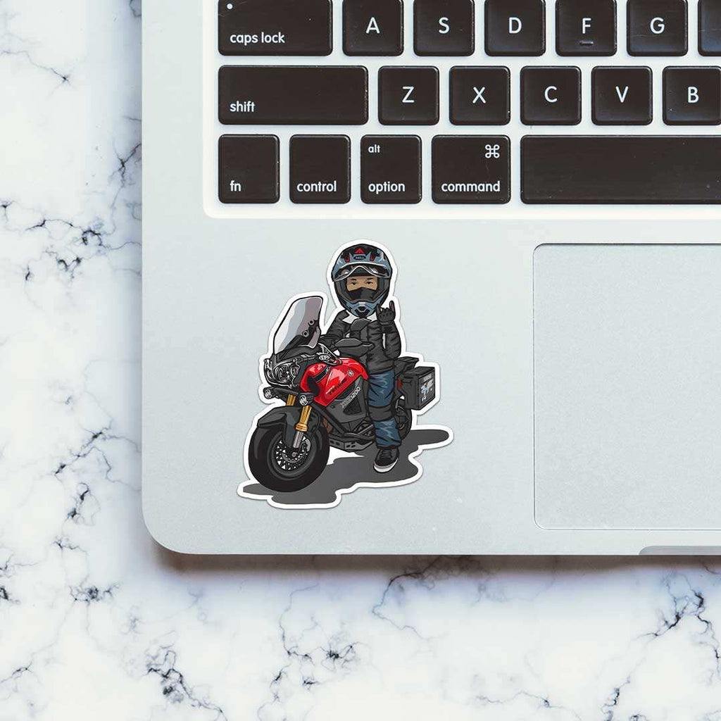Biker Boy Sticker - Stickers | STICK IT UP