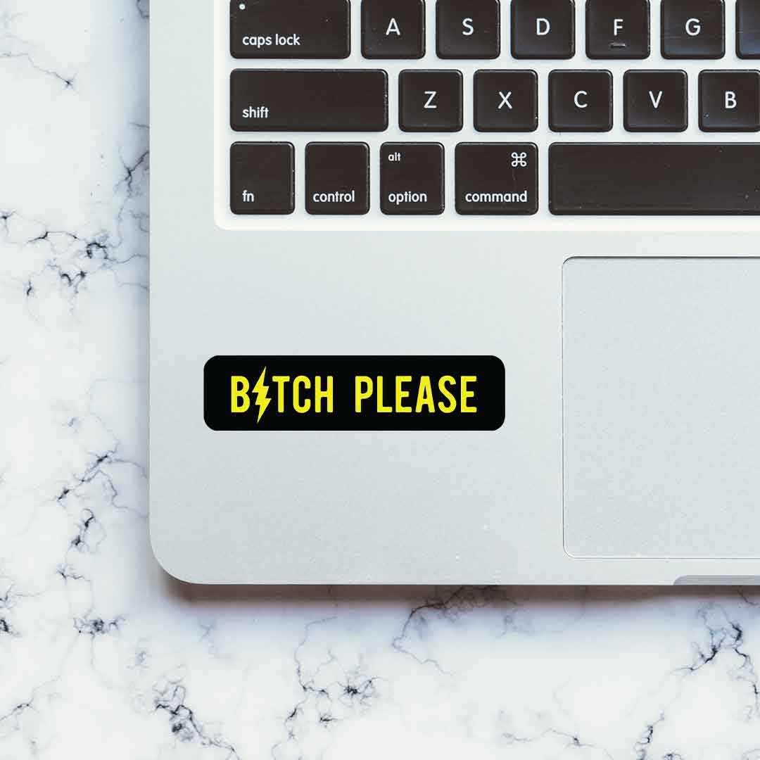 Bitch Please Sticker - Stickers | STICK IT UP