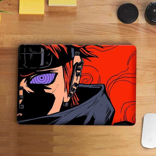 Blue Spiral Eyes Laptop Skin - StickitupCanada
