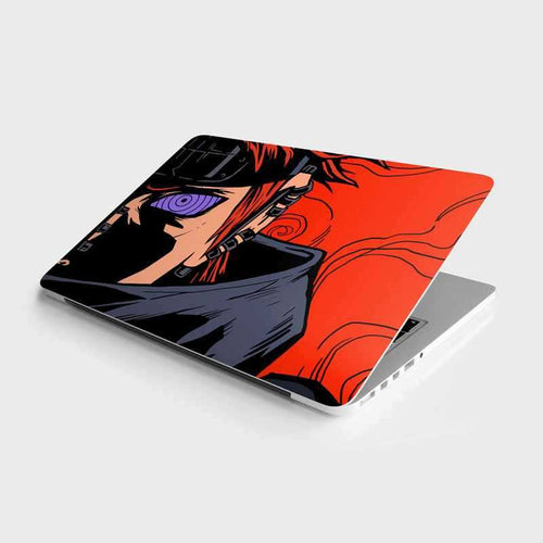 Blue Spiral Eyes Laptop Skin - StickitupCanada