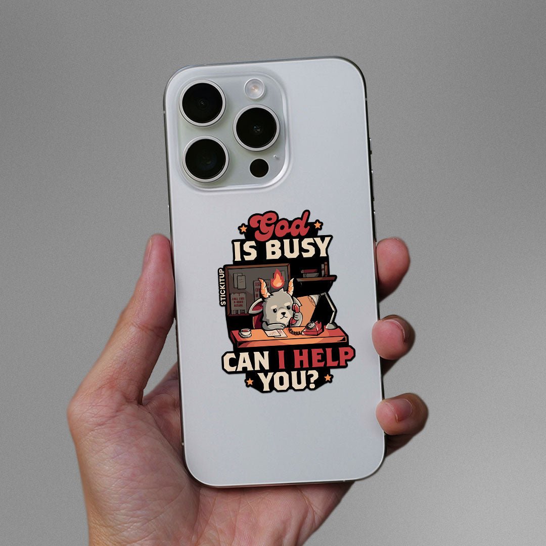 Can I Help You Sticker - Stickers | STICK IT UP