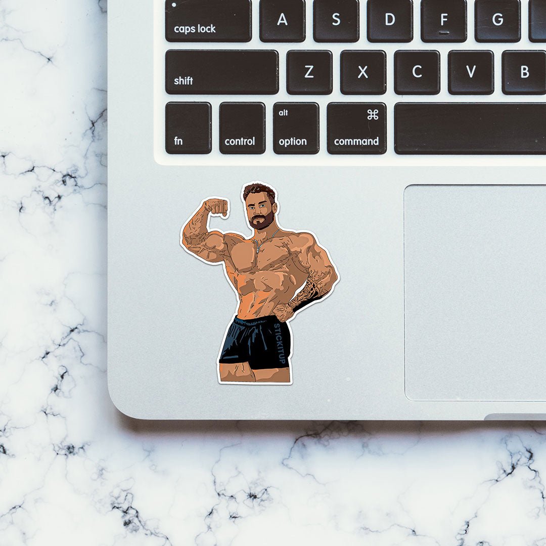 Cbum Sticker waterproof vinyl decal for laptop, bike, car & bottle