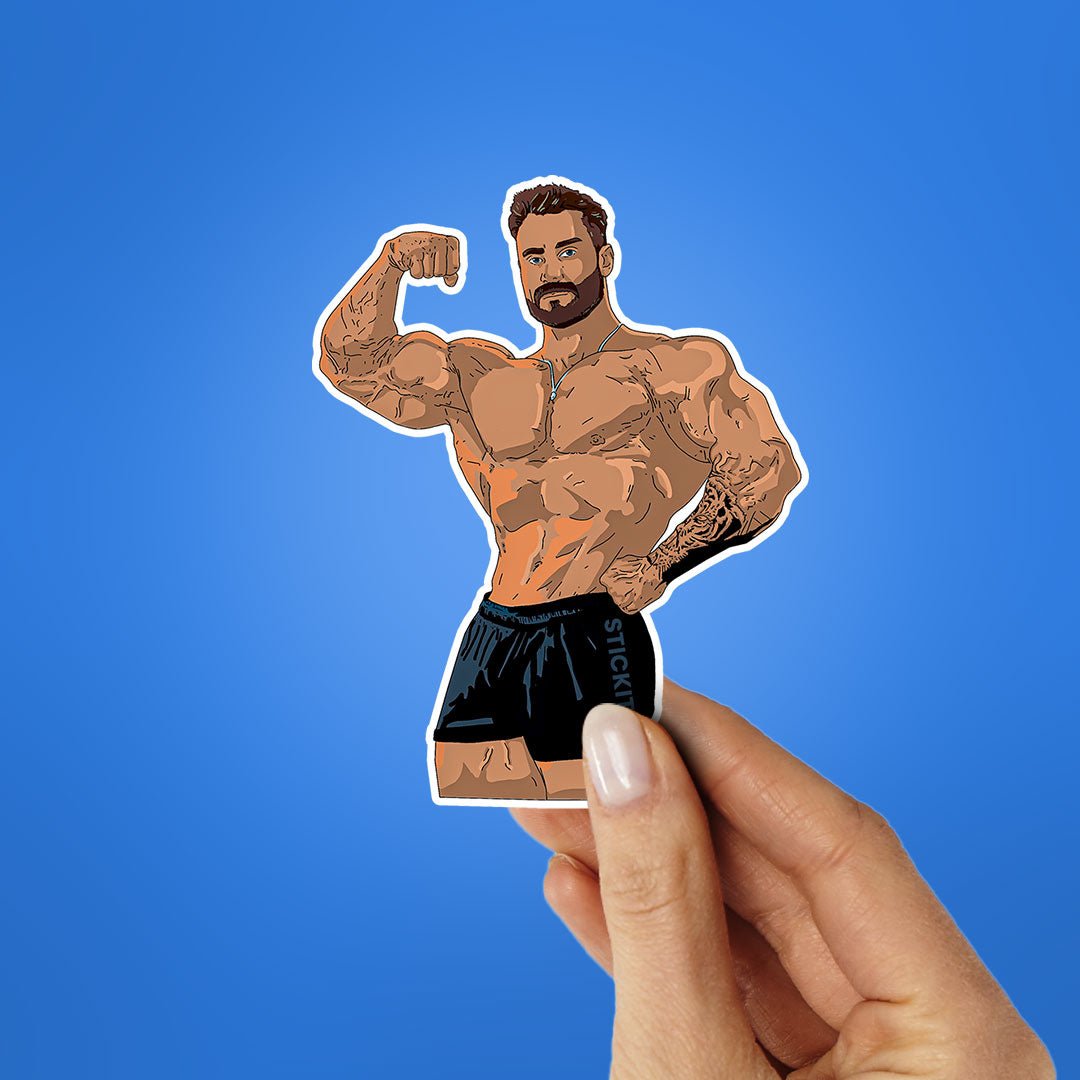 Cbum Sticker waterproof vinyl decal for laptop, bike, car & bottle