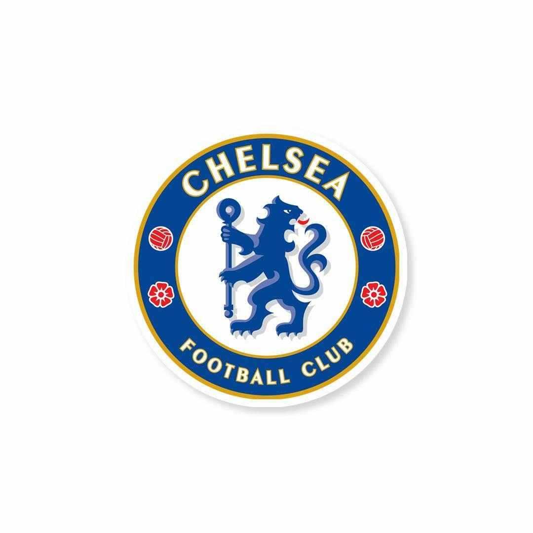 Blue Football Club Sticker waterproof vinyl decal for laptop, bike, car & bottle