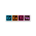Creative Sticker waterproof vinyl decal for laptop, bike, car & bottle