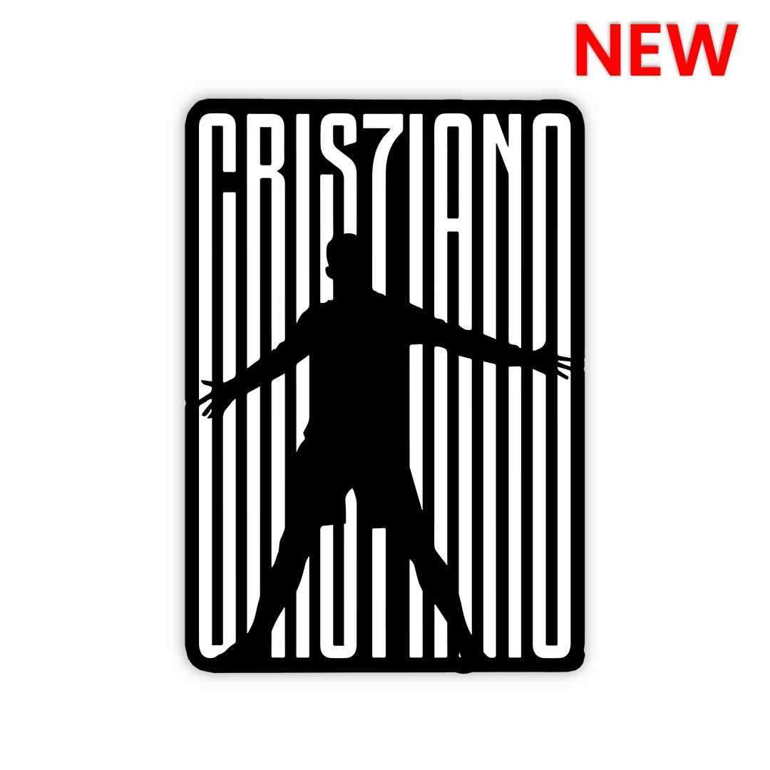 Football Jump Silhouette Sticker - Stickers | STICK IT UP