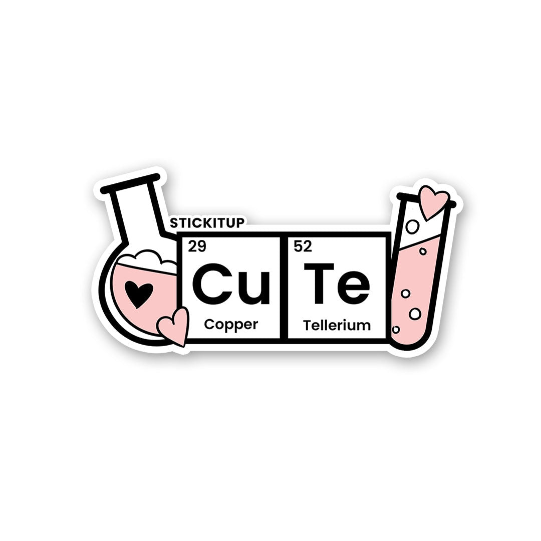 Cu Te Sticker - Stickers | STICK IT UP
