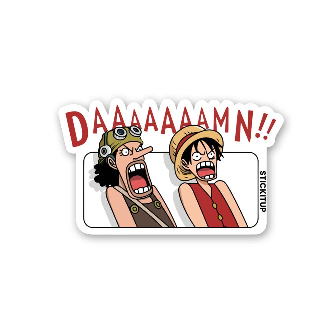 Daamn Sticker - Stickers | STICK IT UP