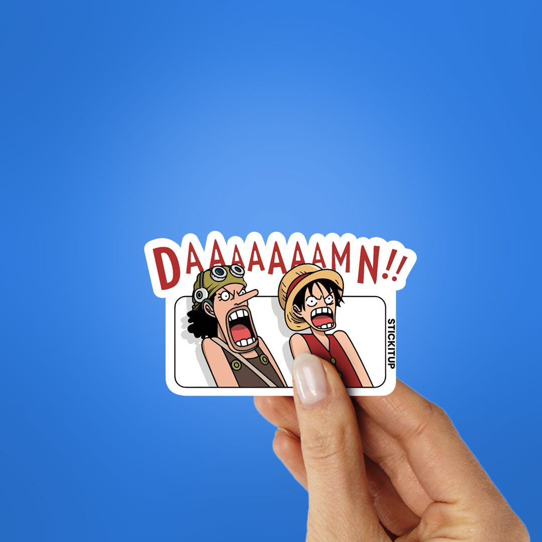 Daamn Sticker - Stickers | STICK IT UP