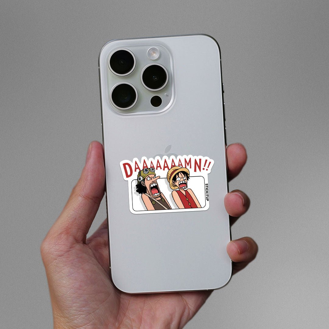 Daamn Sticker - Stickers | STICK IT UP