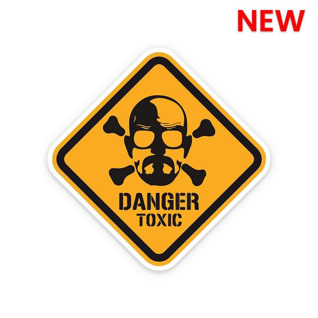 Danger Toxic Sticker - Stickers | STICK IT UP