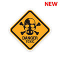 Danger Toxic Sticker - Stickers | STICK IT UP