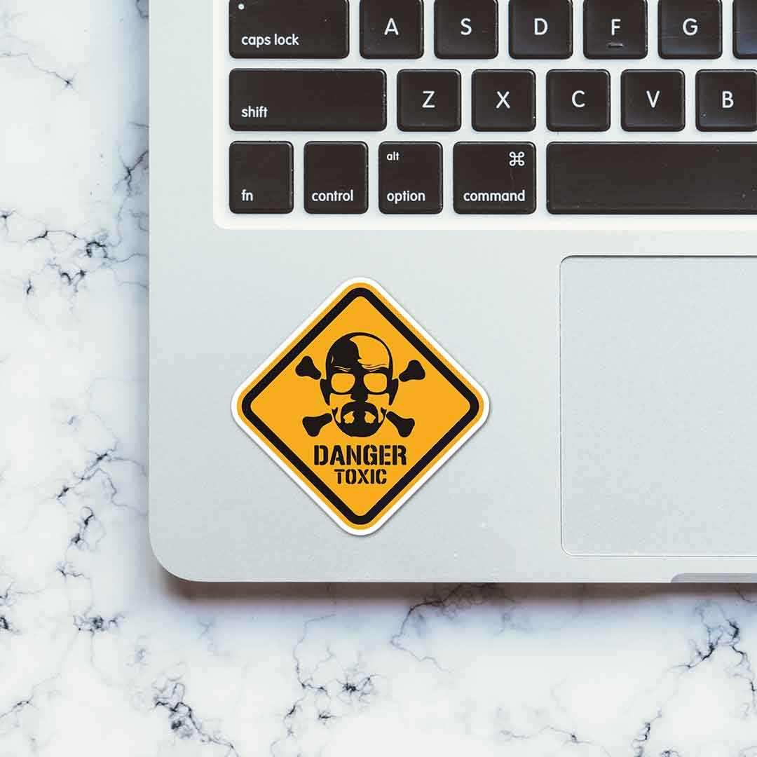 Danger Toxic Sticker - Stickers | STICK IT UP