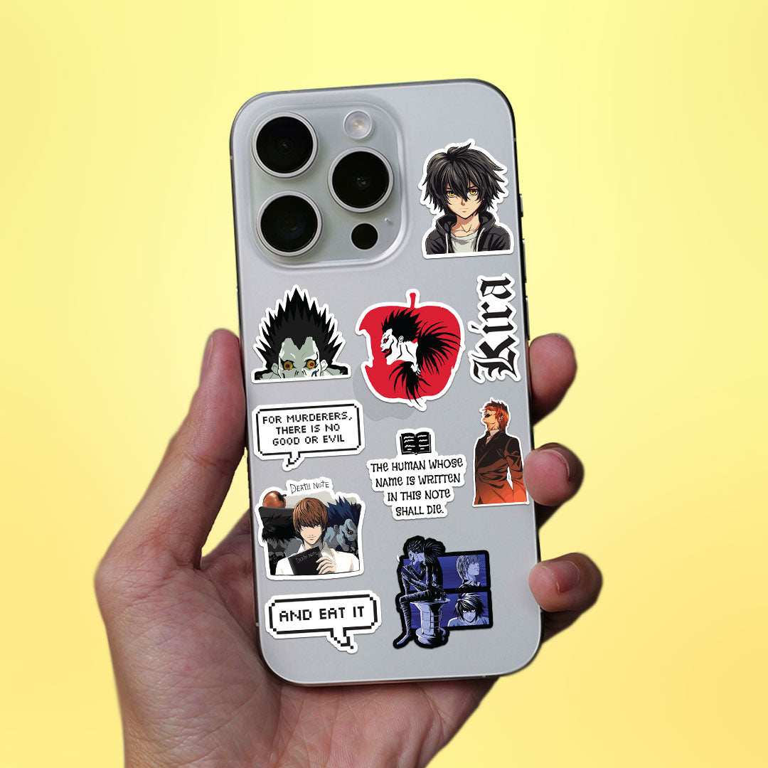 Shinigami Notebook Fan Sheet - die-cut vinyl sticker sheet | STICK IT UP Canada