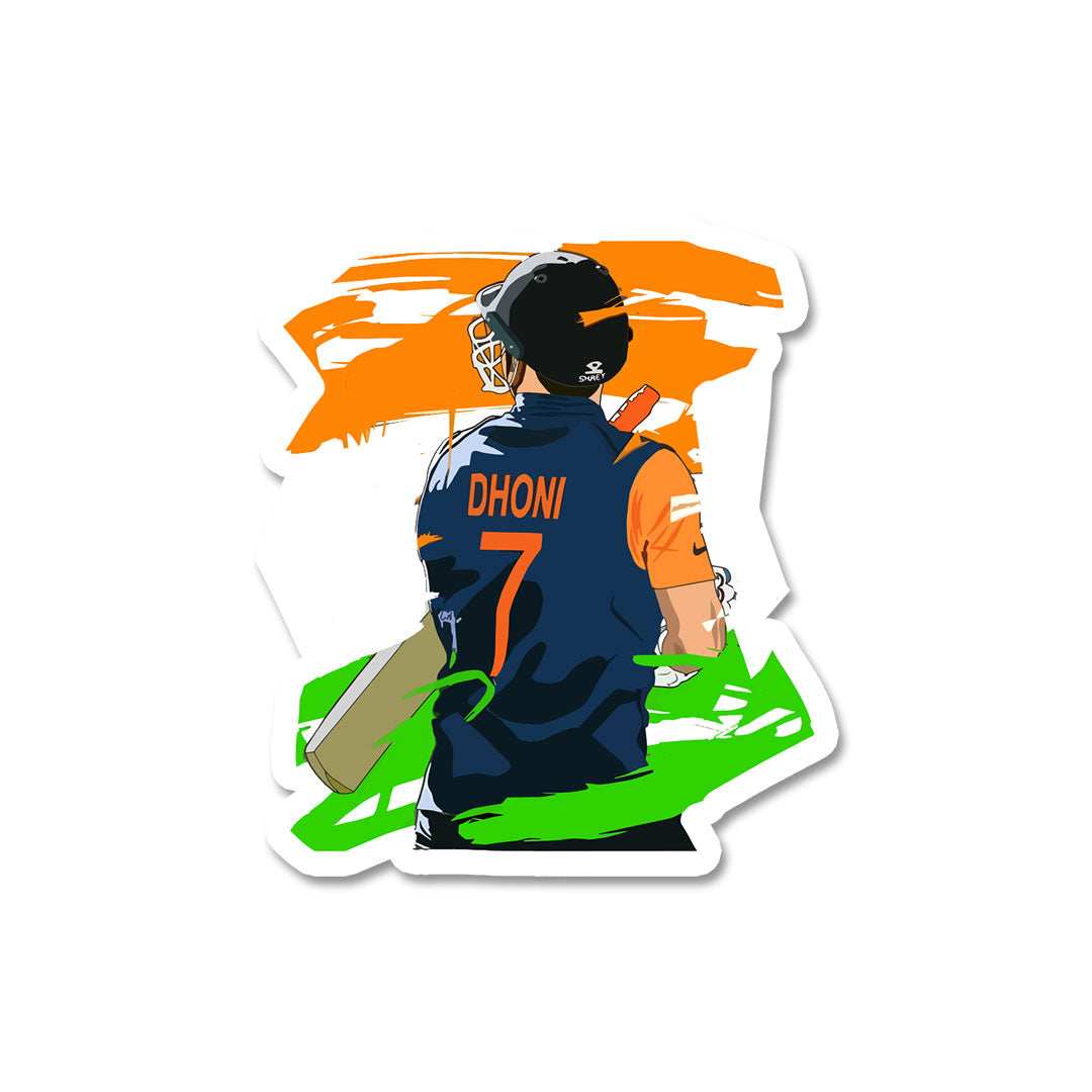 Dhoni Stickers - Stickers | STICK IT UP