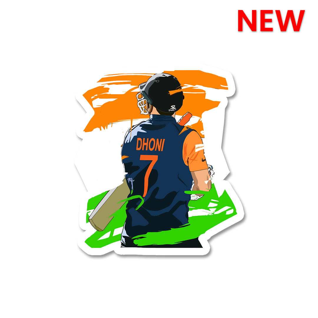 Dhoni Stickers - Stickers | STICK IT UP