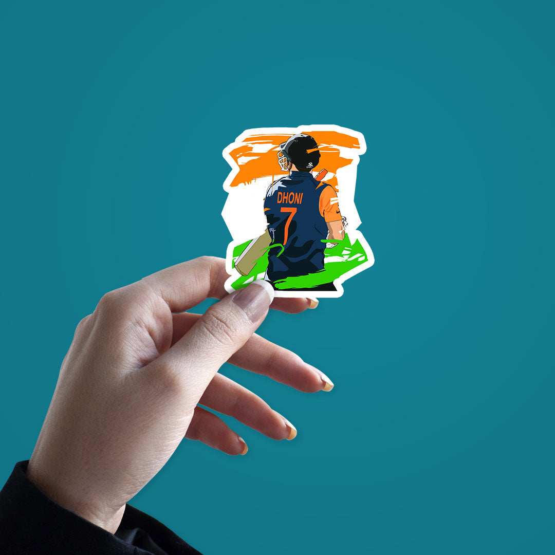 Dhoni Stickers - Stickers | STICK IT UP
