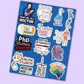 Doctor mini sticker sheet - Sticker Sheets | STICK IT UP