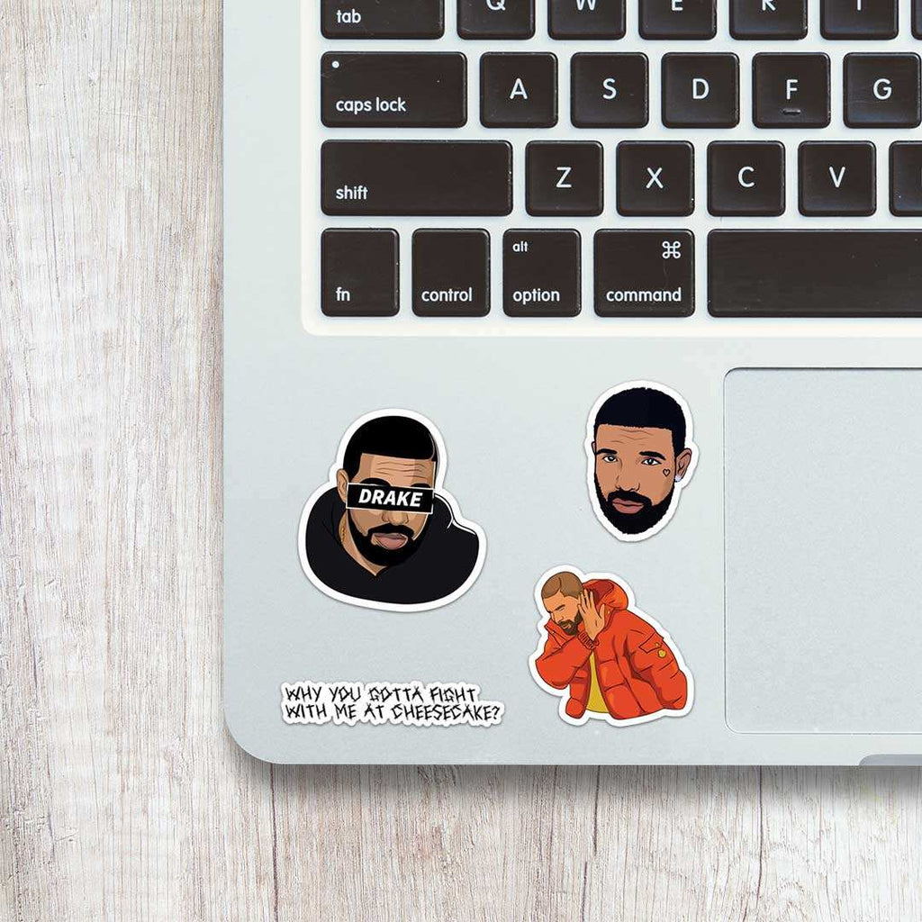 6ix Rap Fan Sheet - die-cut vinyl sticker sheet | STICK IT UP Canada