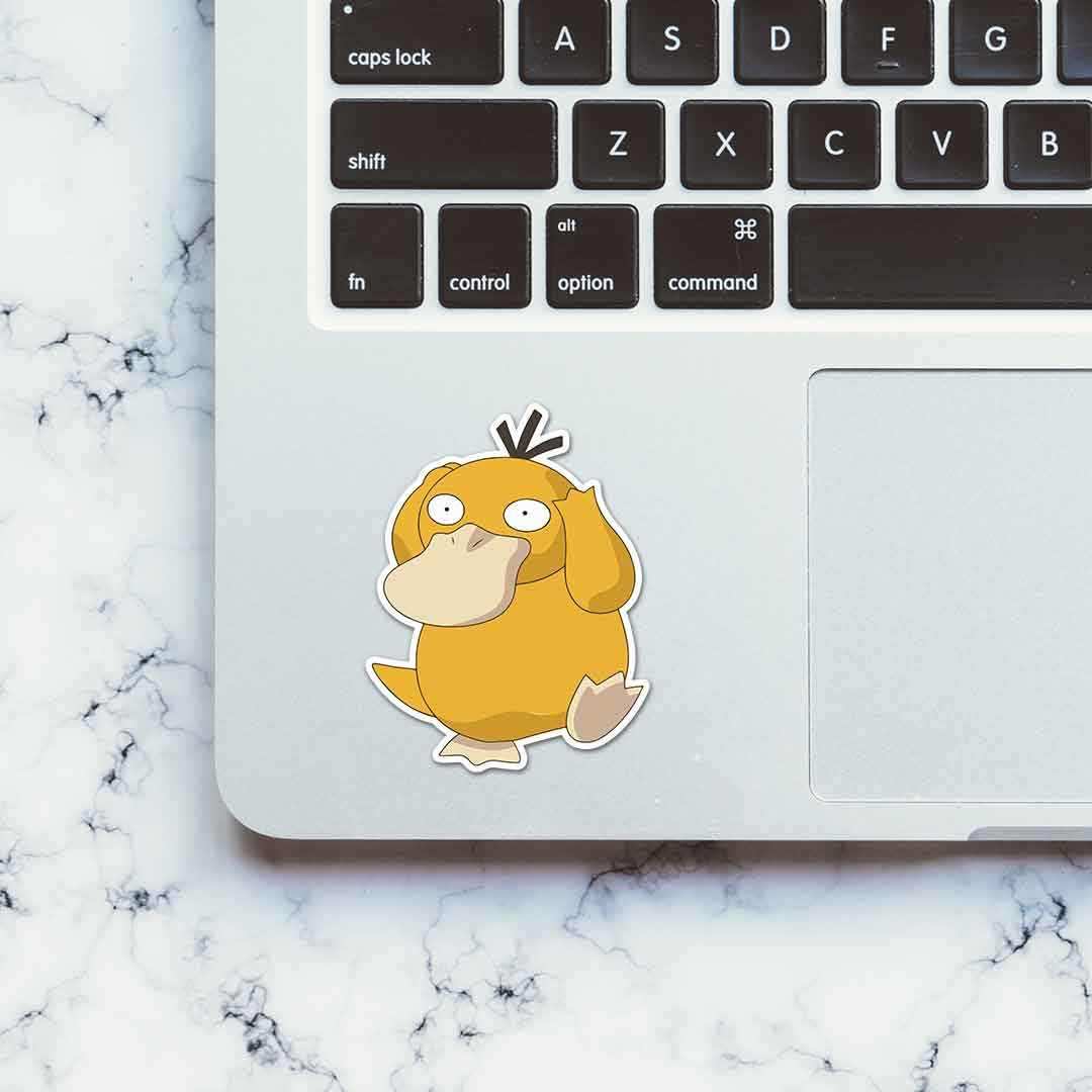 Duck Sticker waterproof vinyl decal for laptop, bike, car & bottle